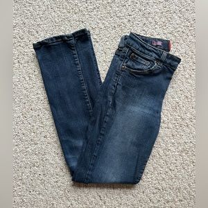 Arizona Female Girls Blue Bootcut Jeans